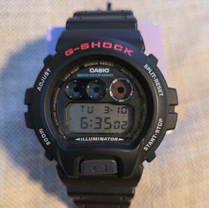 Casio G-Shock Black Digital Illuminator Watch